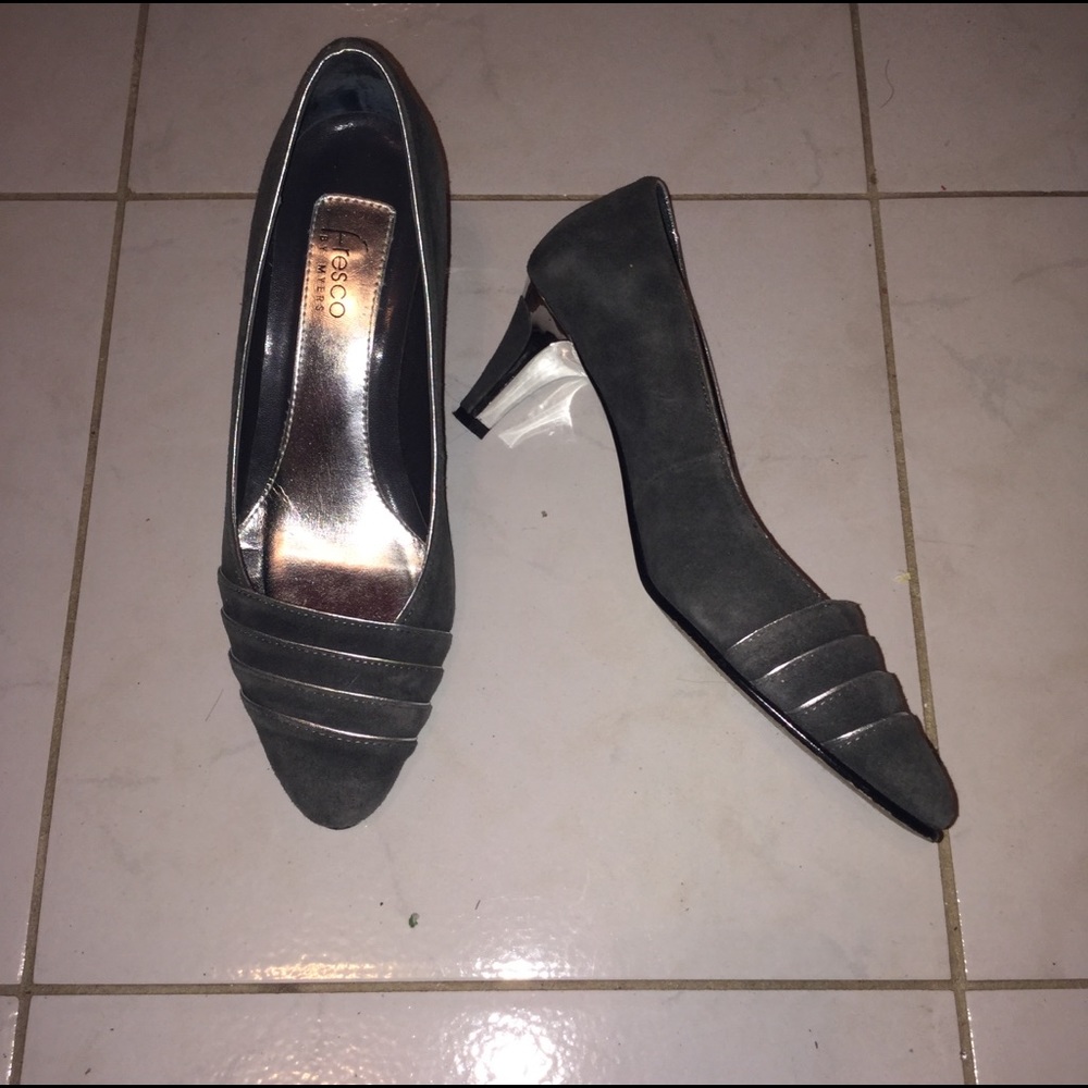 Fresco grey heels